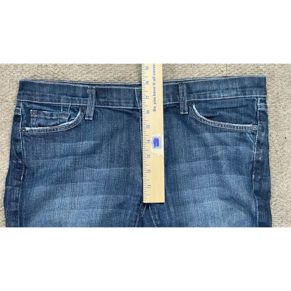 7 For All‎ Mankind Women's Embroidered Bootcut Jeans Size 32